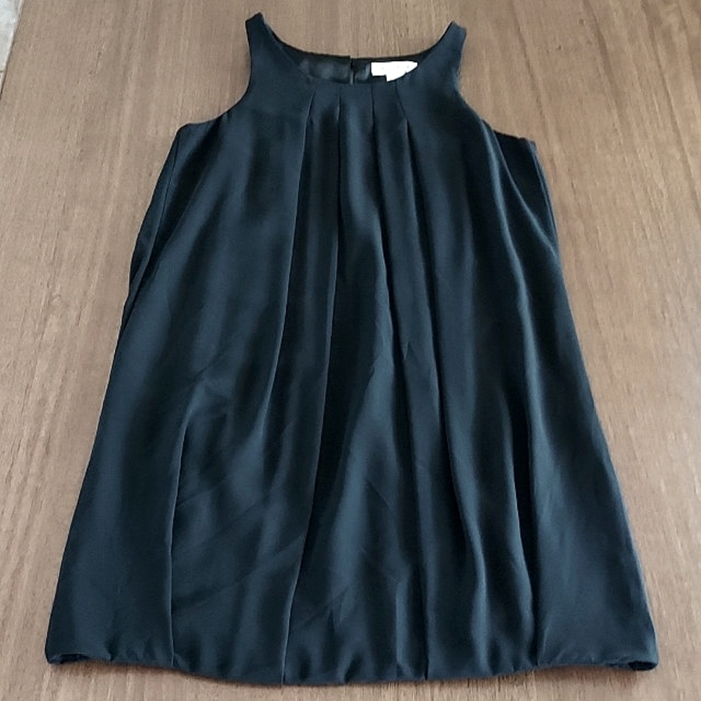 White House Black Market Black Sleeveless Dress
